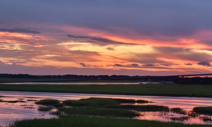 Folly Beach Condo | Clean, Beachy, Amazing Waterview nNear Folly Beach & Downtown Charleston