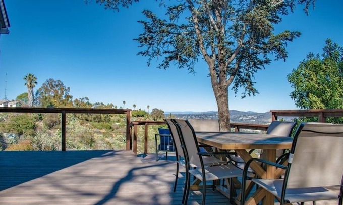 Normal Heights House | Cliffside Retreat w/ Wraparound Deck