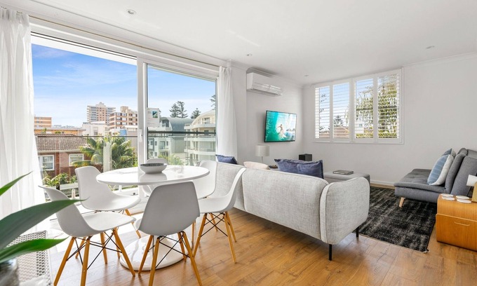 Manly Apartment | Coastal 2-Bed Apartment Steps from Manly Beach