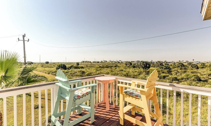 Terramar Beach House | Coastal Bliss awaits! Enjoy soft breezes and stunning views of the beach and bay