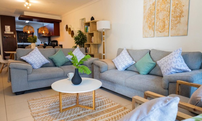 Ballito Apartment | Coastal Comfort | Terrace | Pool | Garden Views