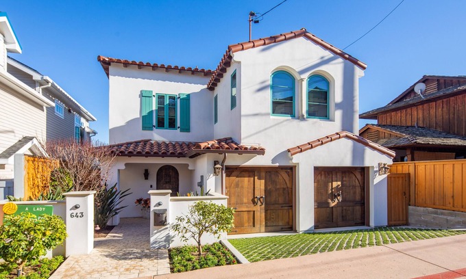 Coronado House | Coastal Spanish Villa w/hot tub