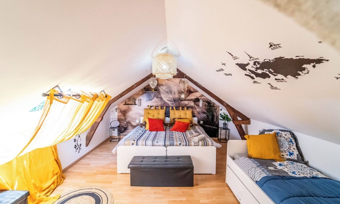 Equemauville Apartment | COCON Le Panoramique 10min Honfleur Port Plage Free parking