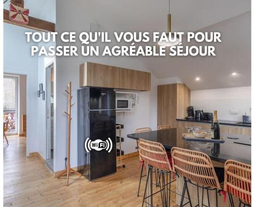 Bagneres-de-Bigorre Apartment | Col du Tourmalet : T3 lumineux avec 2 balcons/wifi