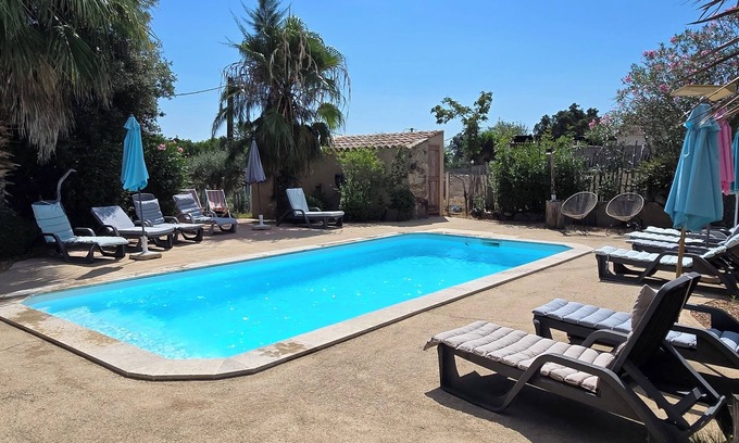 Prunelli-di-Fiumorbo Cottage | Comfortable 3-room apartment, quiet location with swimming pool