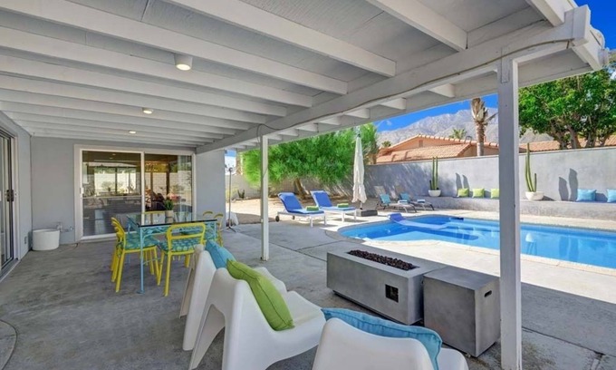 Racquet Club South House | Comfortable 3 bdrm/1.75 bath in Palm Springs - Rubys Retreat