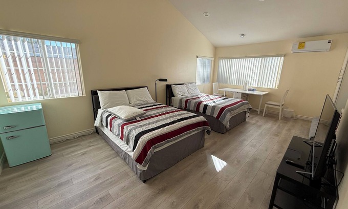 Rowland Heights House | Comfortable and Cozy Guest House - Independent Entry - Master Bedroom Setting