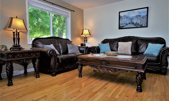 Rapid City House | Comfortable home with big yard and large garage. 3 minutes from downtown Rapid City