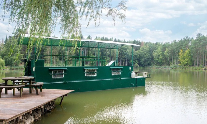 Florennes Boat Rental | Comfy Houseboat in Florennes next to the Forest