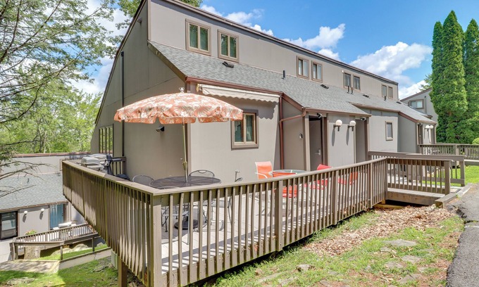 Village at Camelback House | Community Indoor Pool: Tannersville Townhome