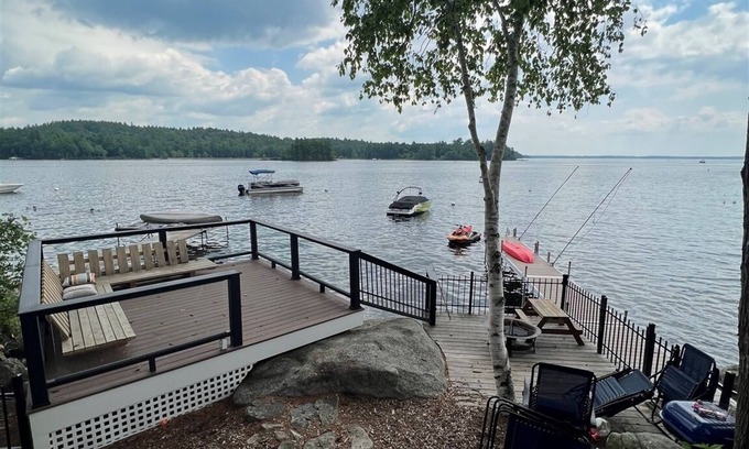 Sebago House | Completely remodeled home on Sebago Lake