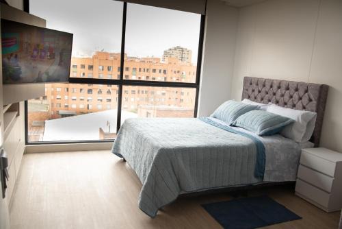 Bogota Apartment | Corferias Embajada Usa Centro Aeropuerto Mascotas Coliving Coworking