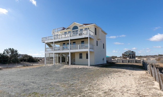 Corolla House | Corolla 4x4 house: Ocean views, Pool, Remodeled Master Bathroom, Wild Horses