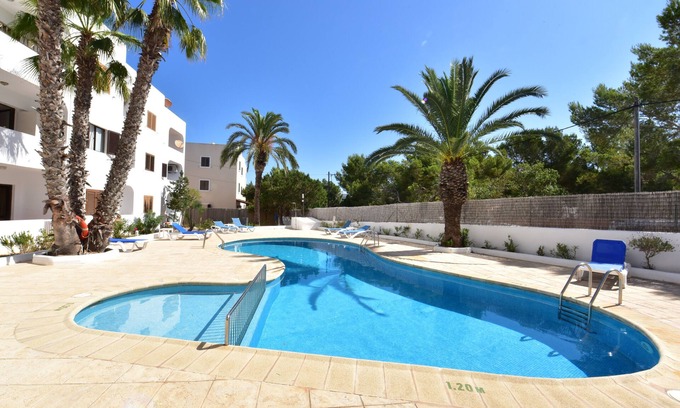Es Pujols Apartment | Costamar 13: large apartment with pool near the sea of Es Pujols