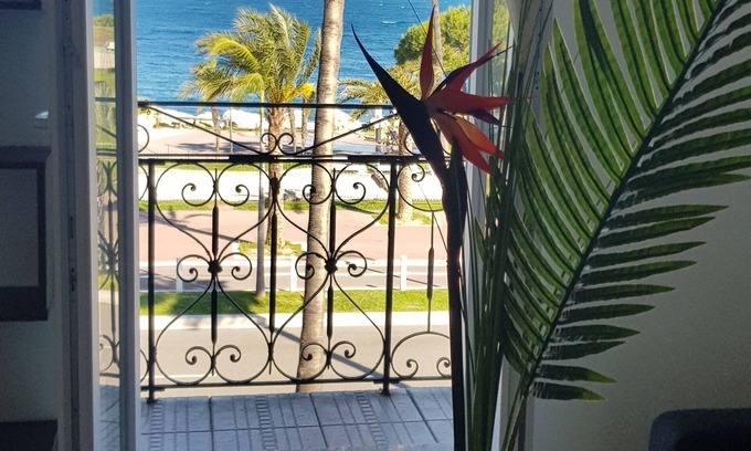 La Californie Apartment | Cosy 4P, sea view, fully equipped, renovated, AC