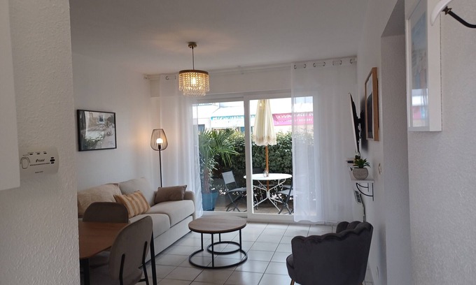 Stella-Plage Apartment | Cosy and bright 150 M from the beach