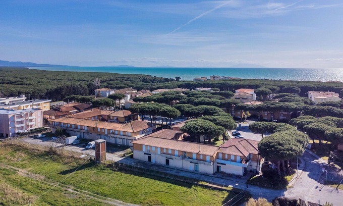 Marina di Cecina Apartment | Cosy apartment for 5 people with WIFI, TV and balcony