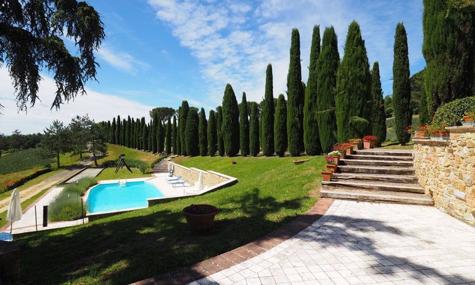 Volterra Apartment | Cosy apartment for 6 guests with WIFI, pool and panoramic view, close to San Gimignano