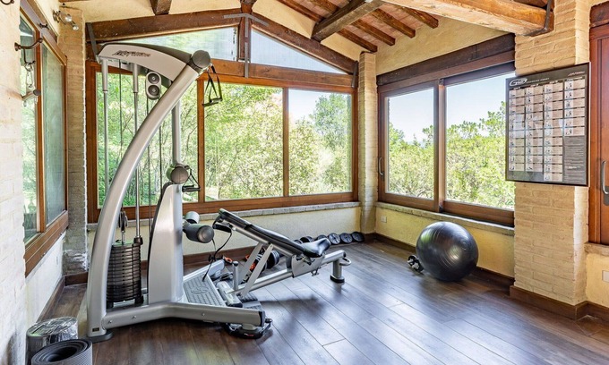 Umbertide Villa | Cosy apartment in villa for 7 people with pool, A/C, WIFI, TV, patio and panoramic view