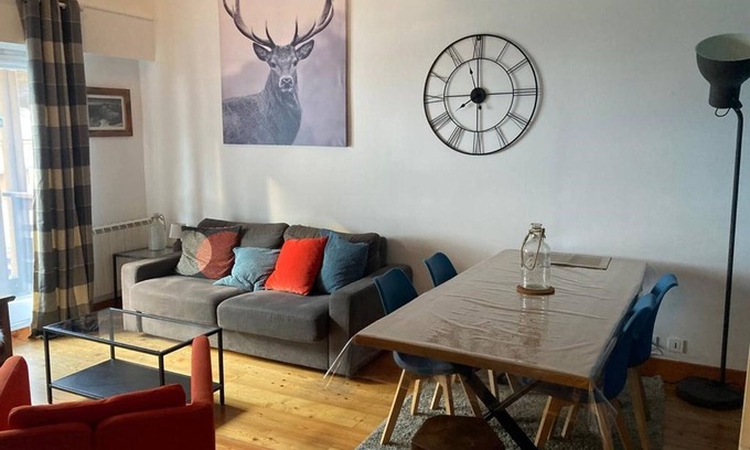 Brides-les-Bains Apartment | Cosy duplex 2 bedrooms with balcony, parking and WiFi