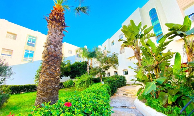 Harhoura Apartment | Cosy greeny flat near PAUL harhoura