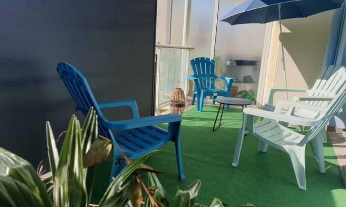 Centre Ville Apartment | Cosy Opal - 6 Pers - Grande Terrasse !
