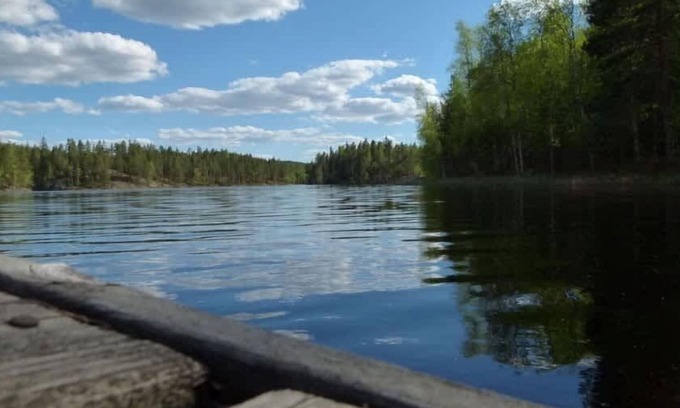 Orivesi House | Cottage by lake, sauna and boat