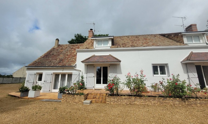 Le Breil-sur-Merize Cottage | Cottage Charmant Pour 13 Personnes. Animaux Acceptés ! Idéal Pour Famille/amis