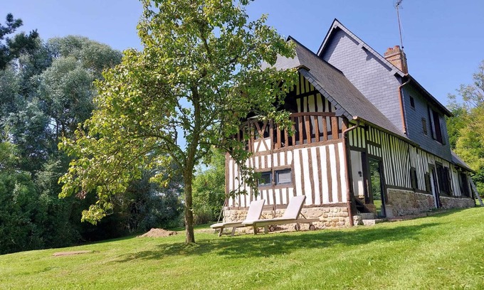 Fourneville Cottage | Cottage Normand Entre Honfleur-deauville- "l'orange"