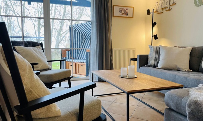 Kaegsdorf House | Cottage on the beach 2 km west of Kühlungsborn (Obje - Landhaus zum Strande - 44-08 with sauna and