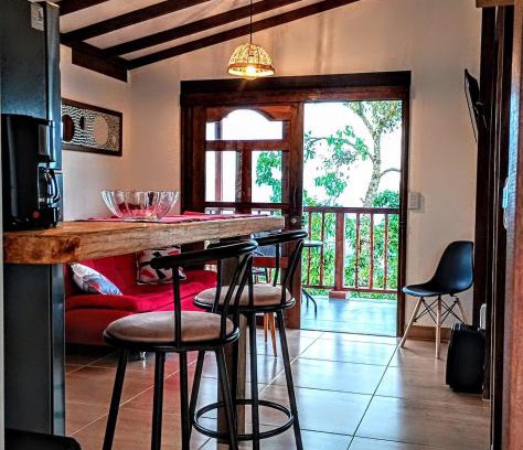 Tamesis House | Country cabin with panoramic view among clouds - cabaña refugio entre nubes