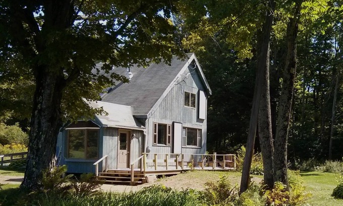 Hawley House | Country Home with Babbling Brook and Pond View- Minutes to Berkshire East Resort