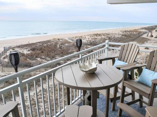 Midtown Ocean City Apartment | Couple's Getaway! Oceanfront Oasis - Corner Balcony, Beach Views, Full Kitchen, Steps to the Sand