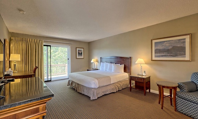 Clayton Condo | Cozy 1-Bedroom King Room in Clayton, GA with Mountain Views