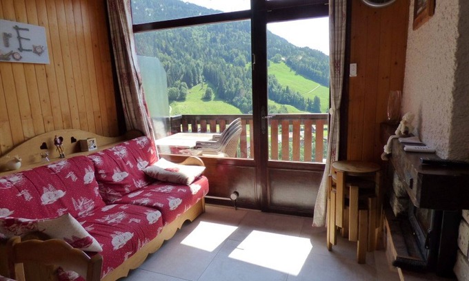 Le Grand-Bornand Apartment | Cozy 2-room apartment with balcony, sleeps 6 - Le Grand-Bornand