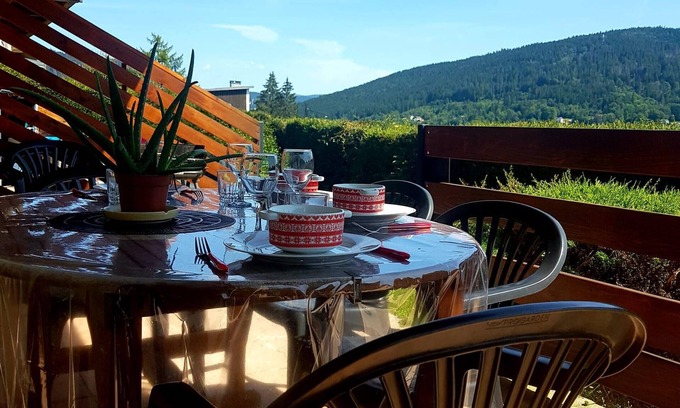 Gerardmer Apartment | Cozy apartment with parking and terrace in Gérardmer