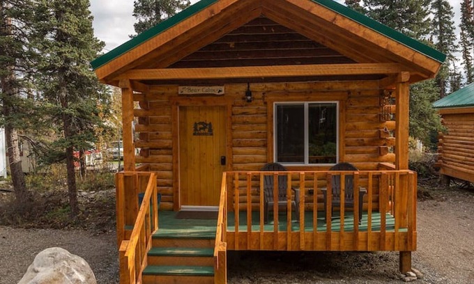 Healy Cabin | Cozy Bear Log Cabin Tri-Valley