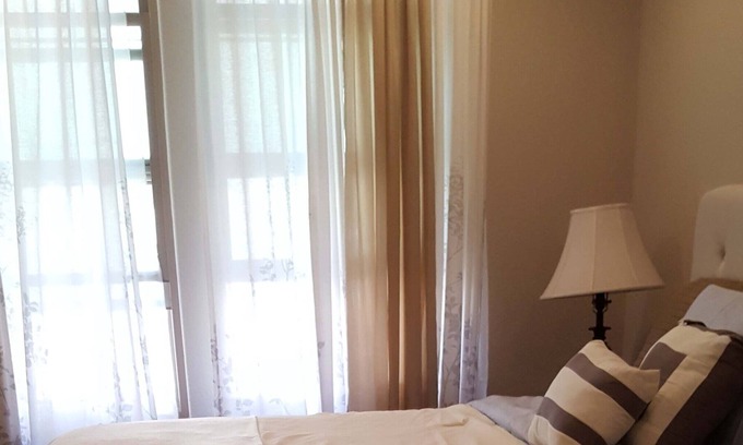 North San Jose Condo | Cozy Bedroom with Shared Bath & Private Toilet/Sink Room