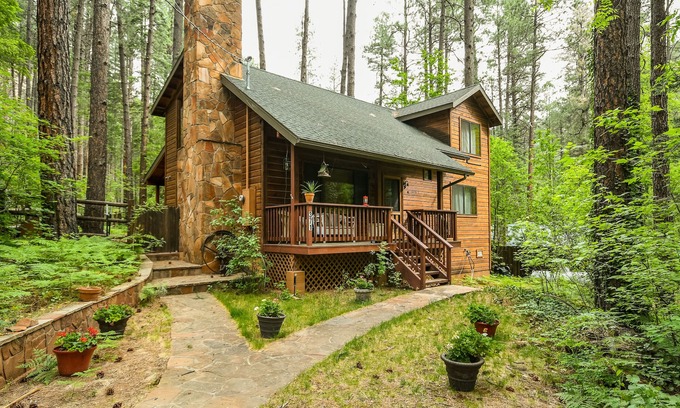 Sedona Cabin | Cozy Cabin Nestled in the Heart of Oak Creek, minutes from trails