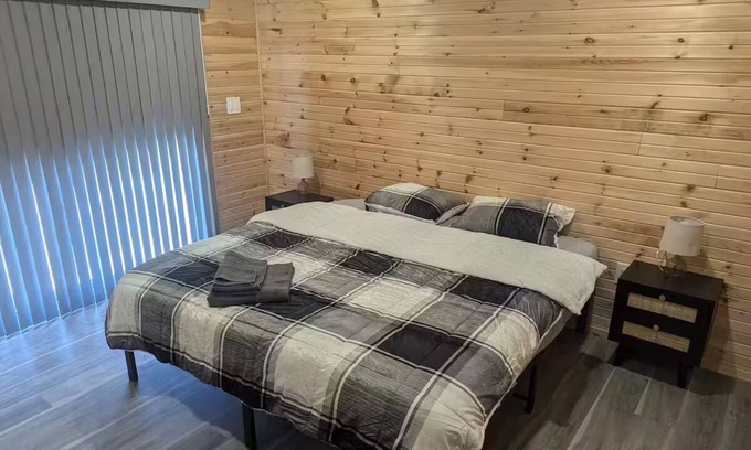 Onslow Cabin | Cozy Cabin overlooking rolling fields, goats, chickens, ducks, and more,