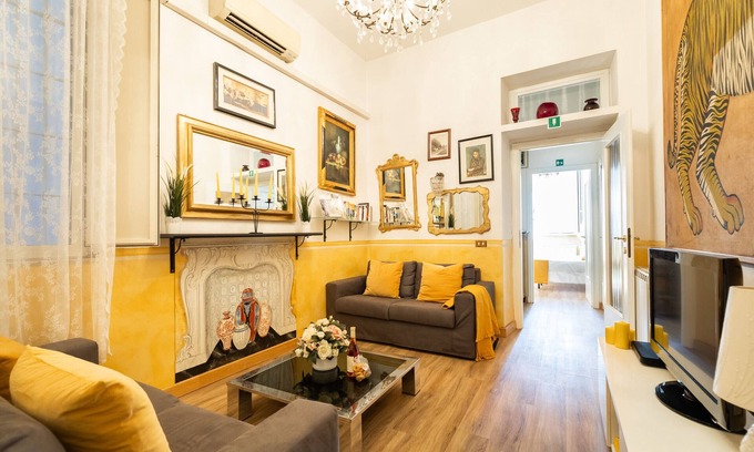 Rione V Ponte Apartment | Cozy & Chic Family Apt near Campo dè Fiori/Navona