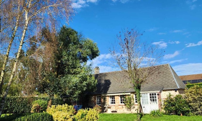 Maniquerville House | Cozy countryside family home with large private garden and close to the seaside