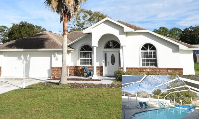 Palm Coast House | Cozy Family Pool Home in Palm Coast
