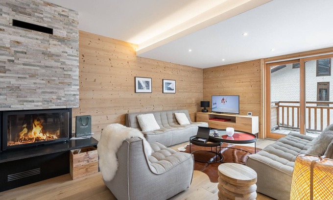 Le Bettaix Apartment | Cozy Apartment Near Ski Lifts, New Residence, Garage, Sleeps 8
