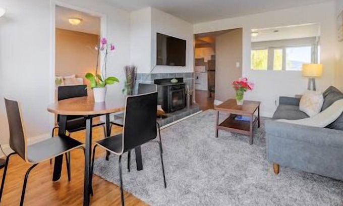 District of North Vancouver House | Cozy ground level suit with private garden , amazing views and pet friendly!
