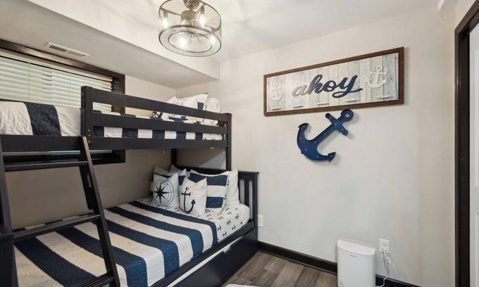 Lake Geneva House | Cozy home with hot tub and game room, within a mile of beaches, hiking, downtown