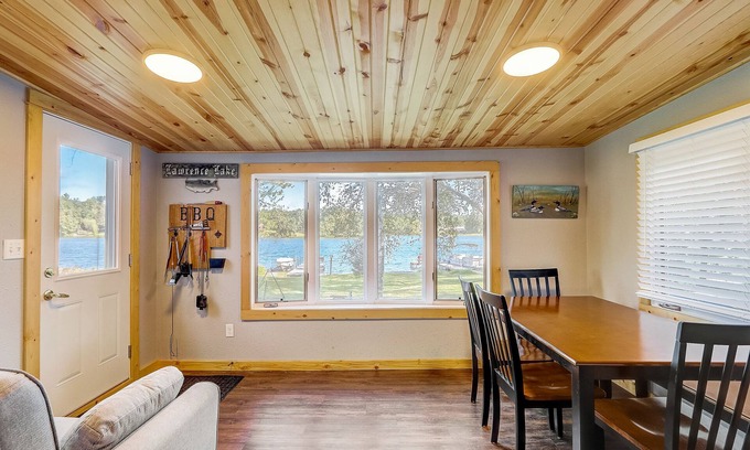 Town of Westfield Cabin | Cozy Lakefront Cottage