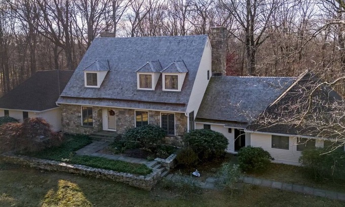 Redding Ridge House | Cozy Lakeside Home with 3 Fireplaces & Garage.
