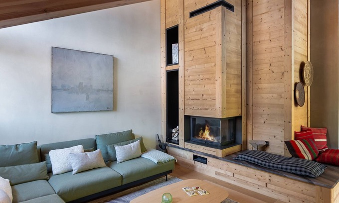 Le Bettaix Apartment | Cozy New Apartment Near Ski Lifts, Village Setting
