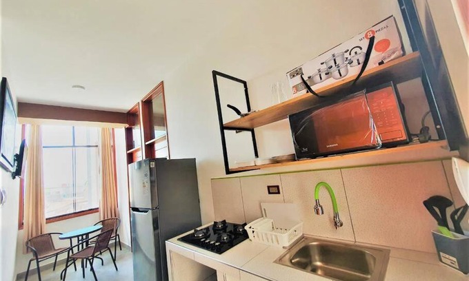 Tarapoto Apartment | Cozy New Apartment/AC/4 Queen Beds.